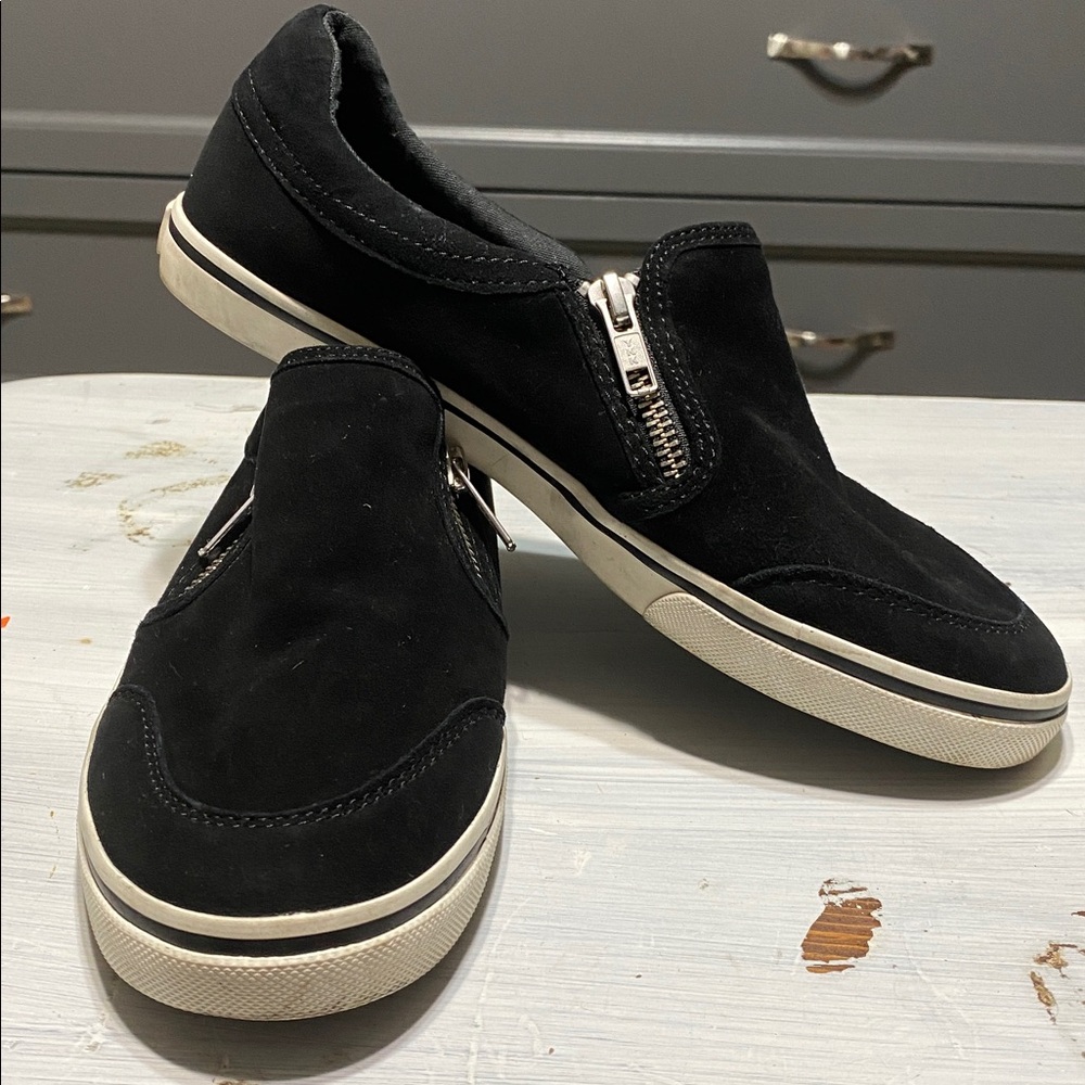 JEORGIA Lauren Ralph Lauren suede loafer slip on Sneakers size 7